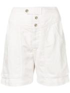 Isabel Marant Étoile Button Yoke Shorts - Neutrals