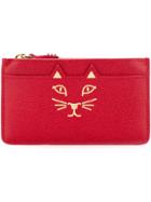 Charlotte Olympia 'feline' Purse - Red