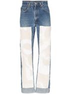 Dashiel Brahmann Cropped Appliqued Jeans - Blue