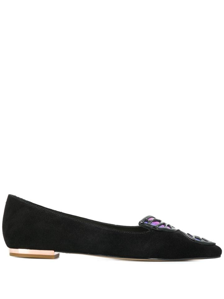 Sophia Webster Butterfly Ballerina Shoes - Black