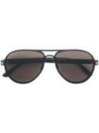 Tom Ford Eyewear Aviator Sunglasses - Black