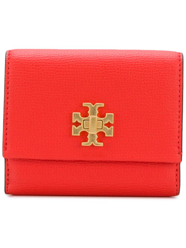 Tory Burch Kira Foldable Medium Wallet - Yellow & Orange