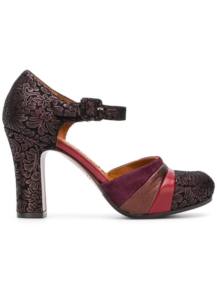 Chie Mihara Deluxe Pumps - Pink & Purple