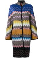 Missoni Intarsia Knitted Coat