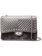 Marc Ellis Bryanna Foldover Shoulder Bag - Grey