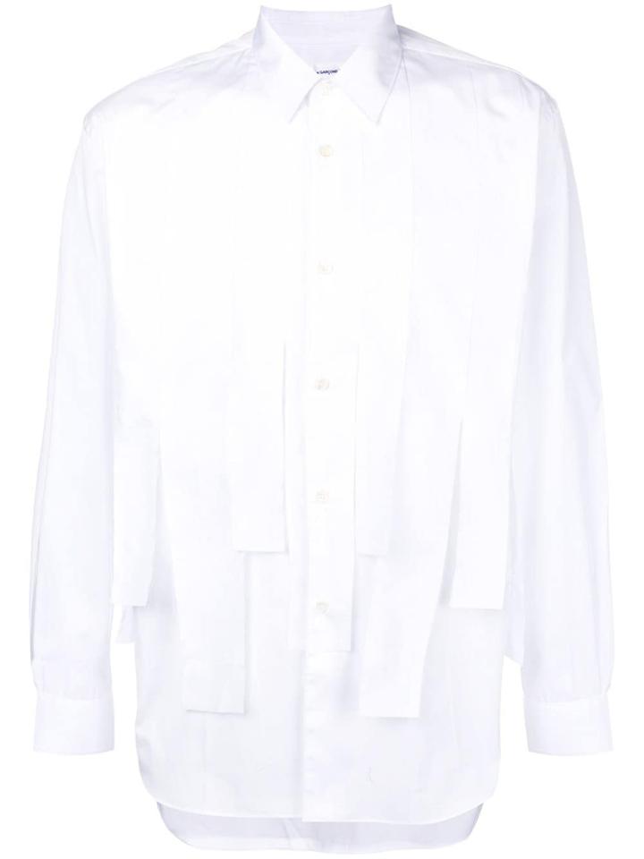 Comme Des Garçons Shirt Patchwork Shirt - White