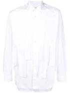 Comme Des Garçons Shirt Patchwork Shirt - White