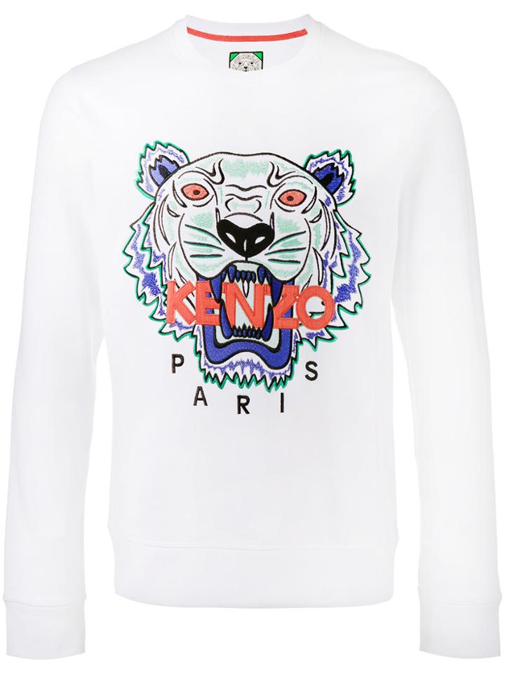 Kenzo White Tiger Sweatshirt