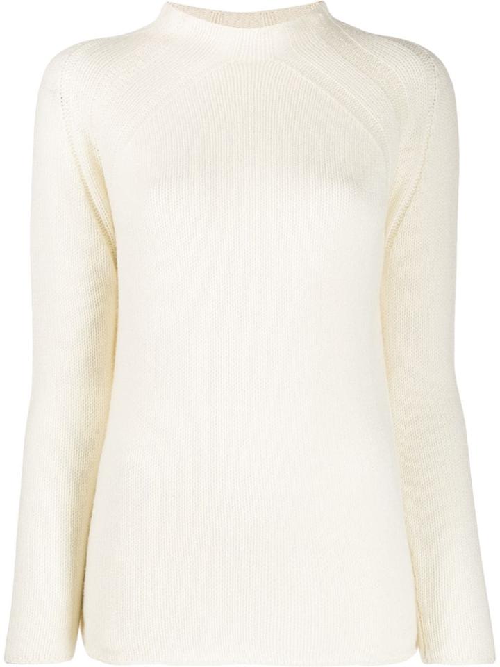 Kristensen Du Nord Cashmere Raglan-sleeve Jumper - White