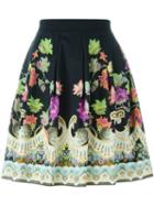 Etro Floral A-line Skirt