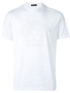 Versace Embroidered Medusa Head T-shirt, Men's, Size: Medium, White, Cotton