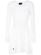 Philipp Plein Simona Knitted Dress - White