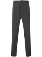 Transit - Classic Tapered Trousers - Men - Linen/flax - M, Grey, Linen/flax