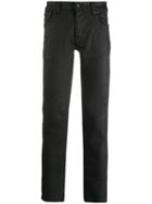Nudie Jeans Co Slim-fit Mid-rise Jeans - Black