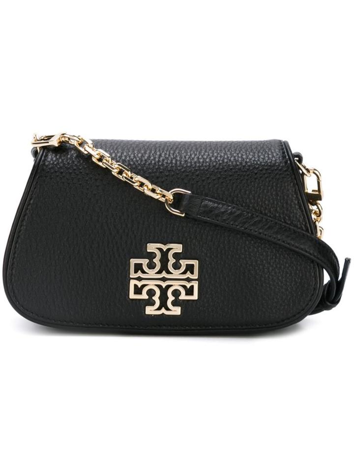 Tory Burch 'britten' Crossbody Bag, Women's, Black, Leather
