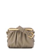 Eudon Choi Ruched Belt Bag - Brown