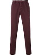 Etro Classic Chinos, Men's, Size: 48, Pink/purple, Cotton/cashmere