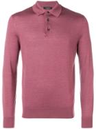 Ermenegildo Zegna Slim-fit Polo Shirt - Pink