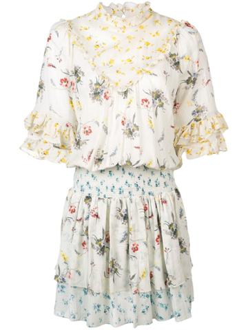By Timo Bohemian Mini Dress - Neutrals