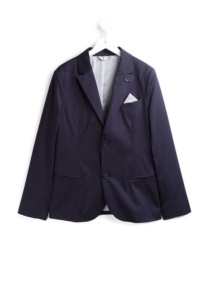 Armani Junior Classic Blazer, Boy's, Size: 10 Yrs, Blue