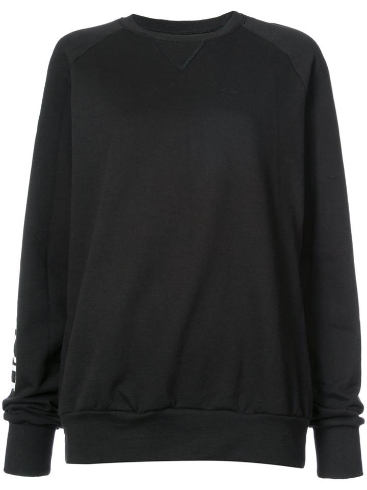 Baja East Don't Panic Sweatshirt - Black