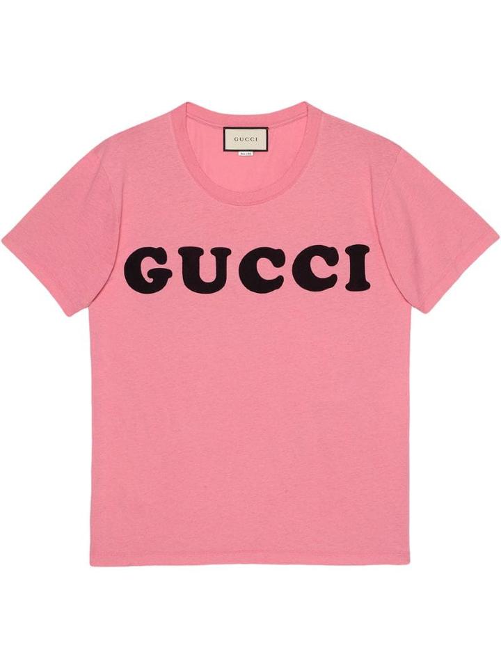 Gucci Gucci Cotton T-shirt - Pink