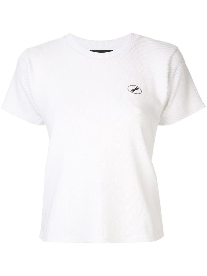 We11done Waffle T-shirt - White