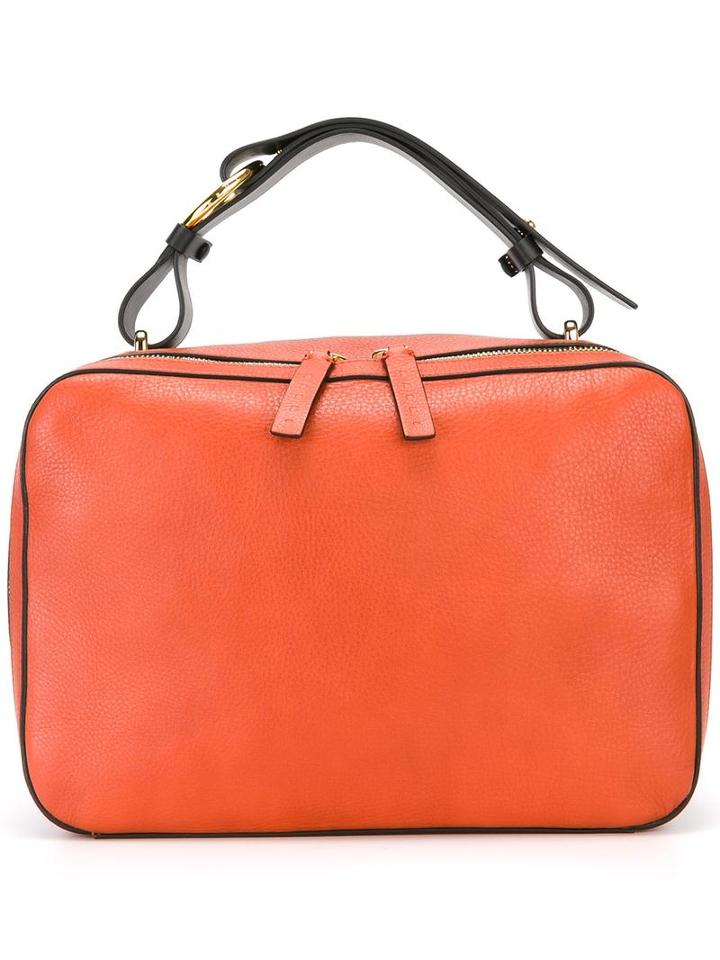 Marni Vanity Tote, Women's, Yellow/orange
