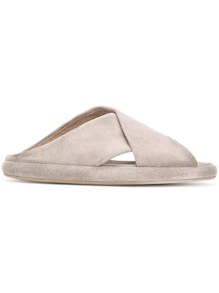 Marsèll Crossover Slides - Nude & Neutrals