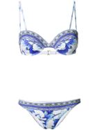 Camilla - Printed Bikini - Women - Nylon/spandex/elastane/polyamide-8 - Xs, Blue, Nylon/spandex/elastane/polyamide-8