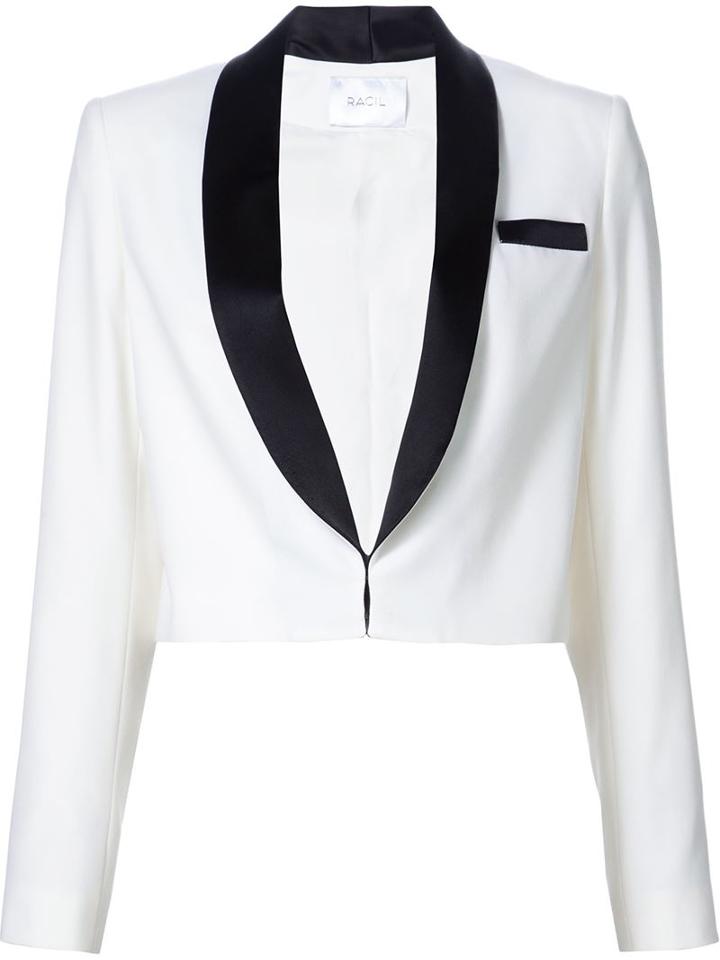 Racil Cropped Tuxedo Jacket