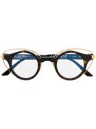 Kuboraum N10 Glasses - Brown