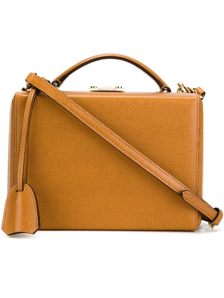 Mark Cross 'grace' Box Bag, Women's, Brown, Leather