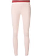 Vaara Tuxedo Leggings - Pink