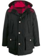 Woolrich Arctic Reversible Coat - Black