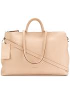 Marsèll Embossed Logo Tote - Nude & Neutrals