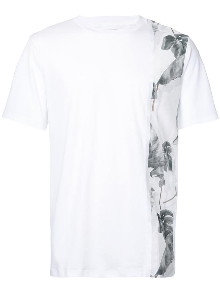 Oamc - Tropical Print T-shirt - Men - Cotton - S, White, Cotton