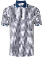 Valentino V Logo Polo Shirt - White