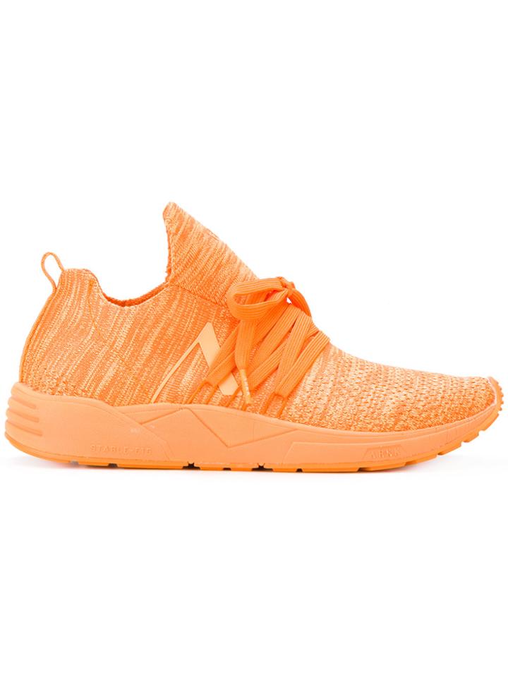 Arkk Raven Future Grid 2.0 Sneakers - Yellow & Orange