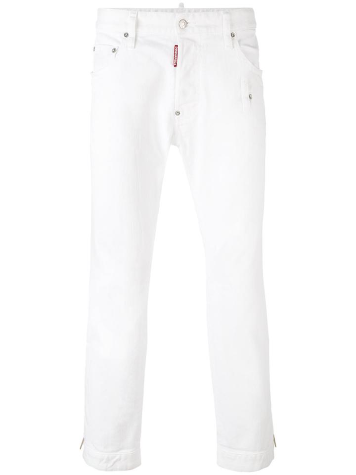 Dsquared2 Slim Denim Jeans - White