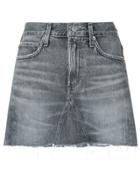 Agolde Jeanette Mini Skirt - Grey
