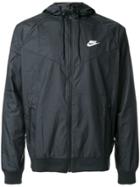 Nike Hooded Windbreaker - Black