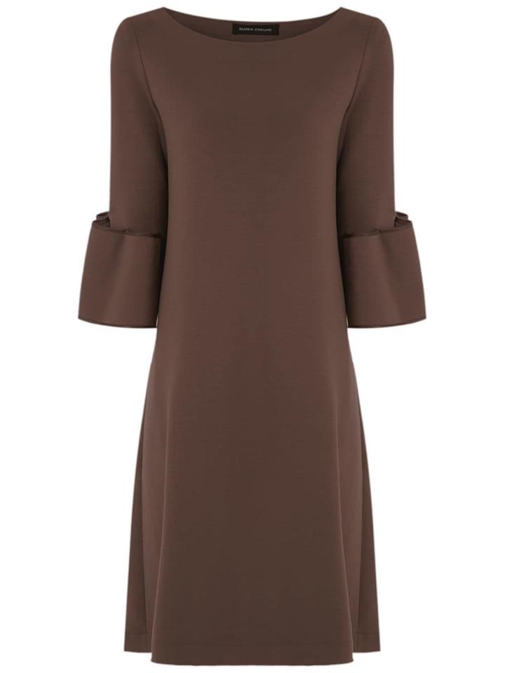 Gloria Coelho A-line Dress - Brown