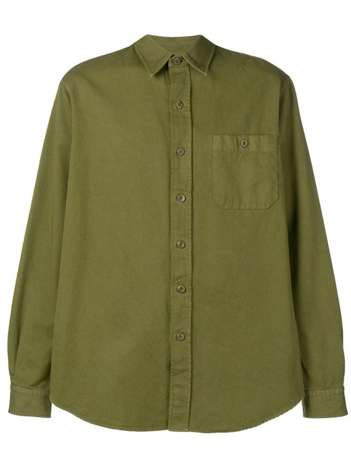Ami Paris Classic Wide Fit Shirt - Green