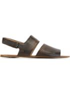 Marsèll Slingback Sandals, Men's, Size: 44.5, Brown, Leather