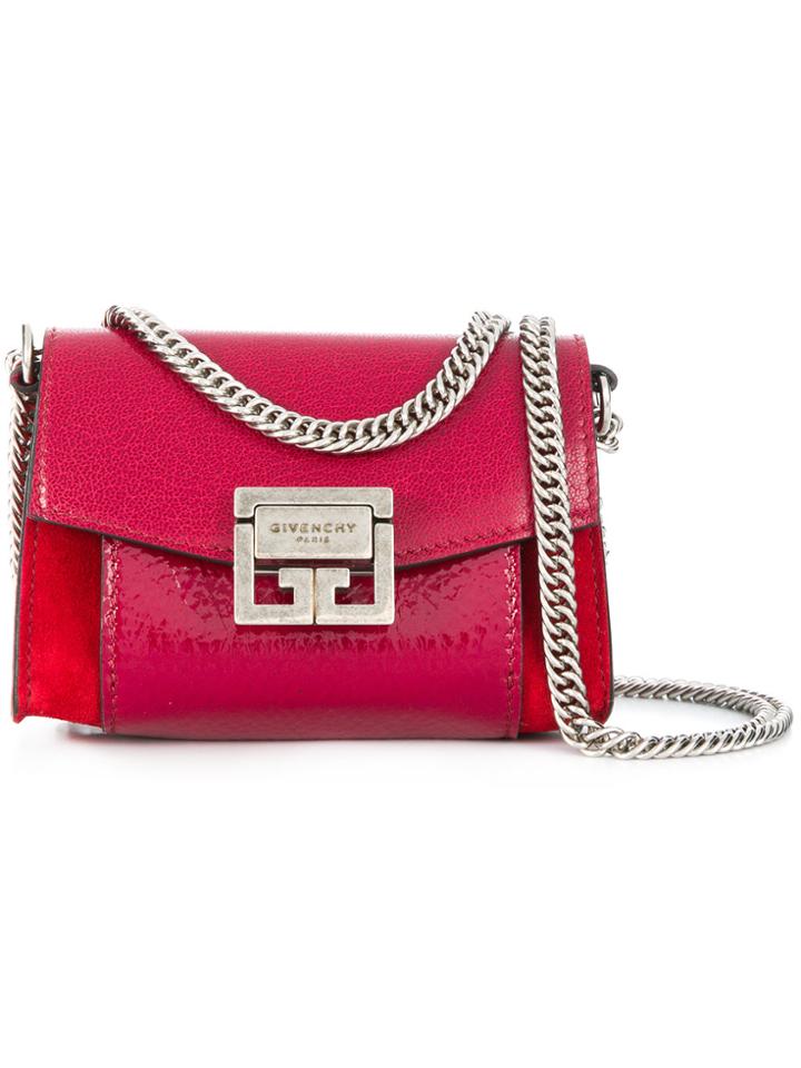 Givenchy Nano Gv3 Bag - Pink & Purple