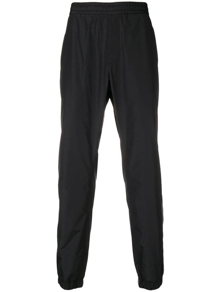 Versace Side-stripe Track Pants - Black