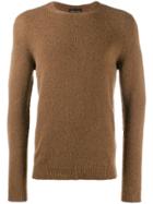 Roberto Collina Crew Neck Sweatshirt - Brown
