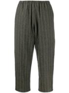 Apuntob Stripe Weave Slacks - Grey