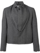 Ann Demeulemeester Zipped Front Boxy Jacket